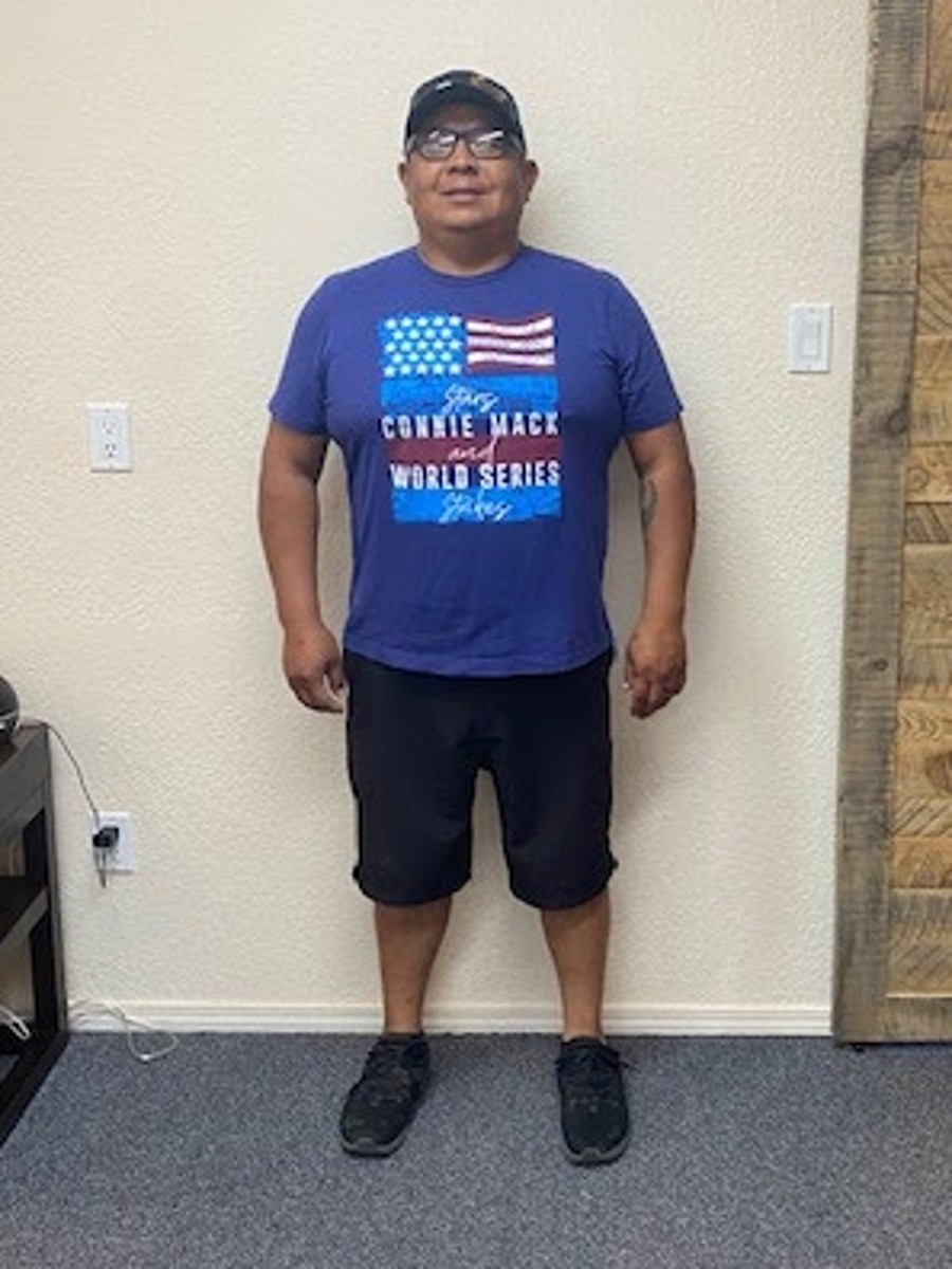 Manny before PHD Weight Loss