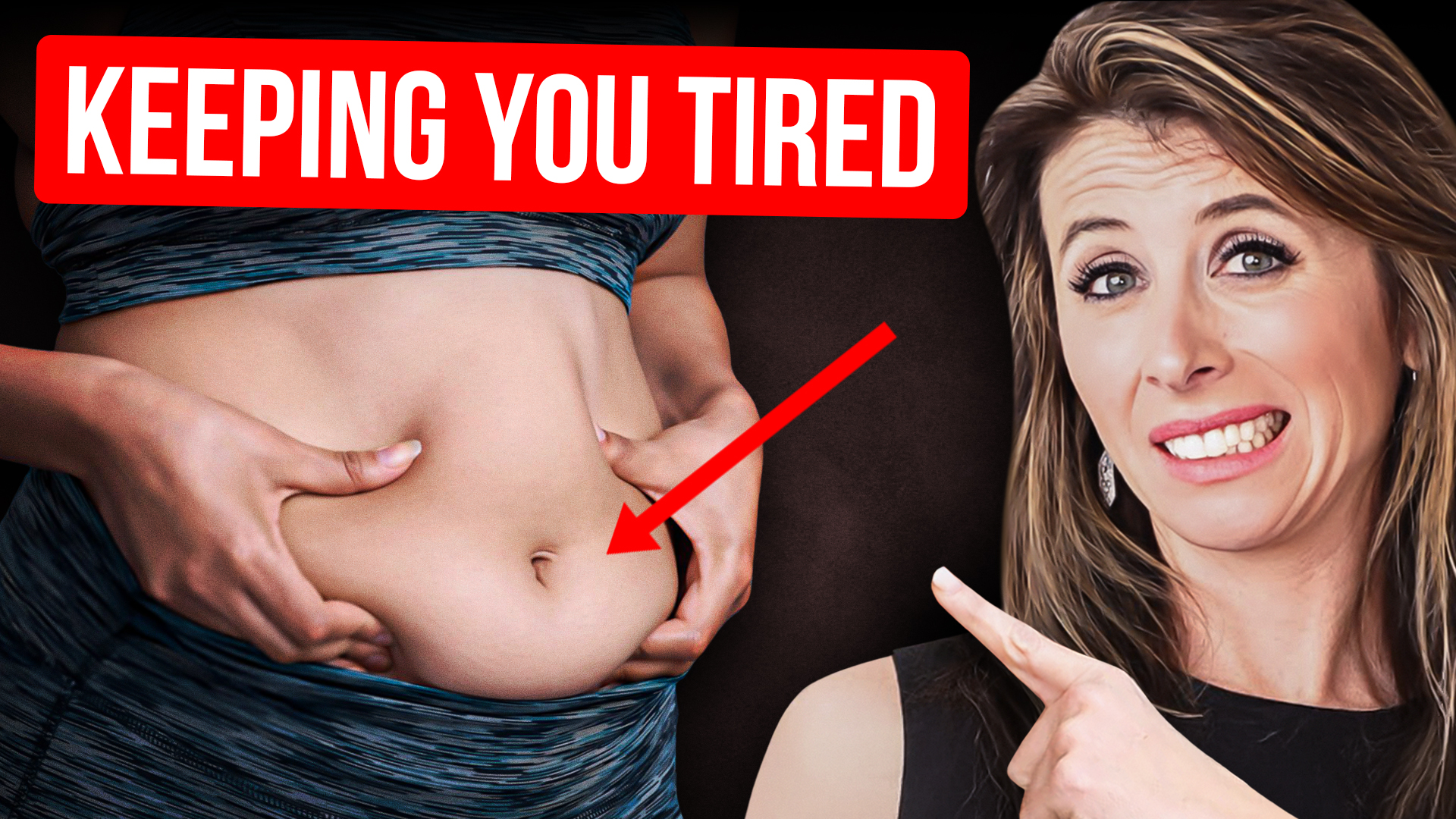 The #1 Thing Keeping you Tired...Belly Fat (how to lose it)